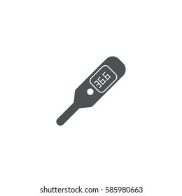 thermometer icon. sign design
