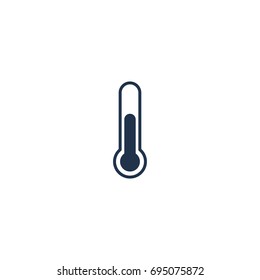 Thermometer icon. sign design