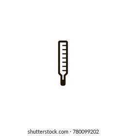 thermometer icon. sign design