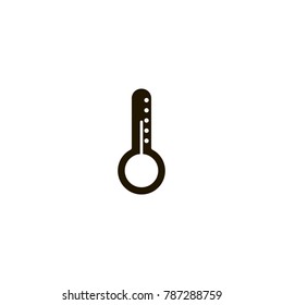 thermometer icon. sign design