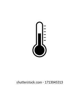 thermometer icon, thermometer sign and symbol vector