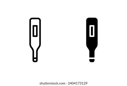 Thermometer icon, Thermometer sign vector for web site Computer and mobile app