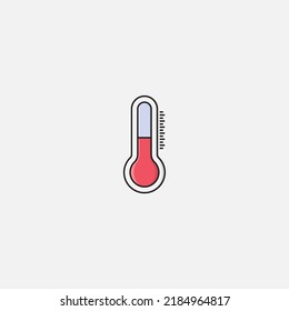 Thermometer icon sign vector,Symbol, logo illustration for web and mobile