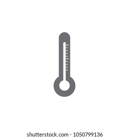 thermometer icon. Simple element illustration. thermometer symbol design template. Can be used for web and mobile on white background