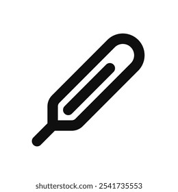 thermometer icon. Simple vector sign.