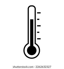 thermometer icon symbol vector illustration. design isolated on white background