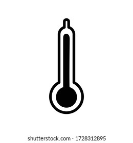 thermometer icon symbols flat design. Healthcare and Medical concept