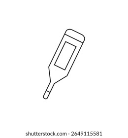 Thermometer icon. Temperature sign and symbol illustration. eps10