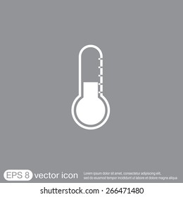 thermometer icon . temperature symbol