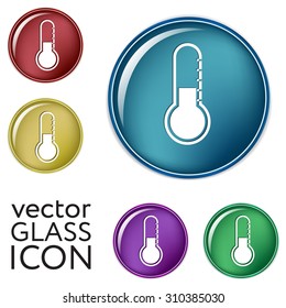 thermometer icon. temperature symbol
