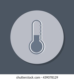 thermometer icon. temperature symbol