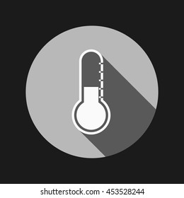 thermometer icon. temperature symbol
