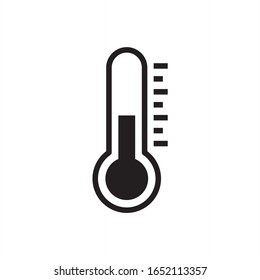 Thermometer icon. Temperature icon vector illustration