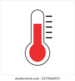 thermometer icon. temperature icon. weather icon