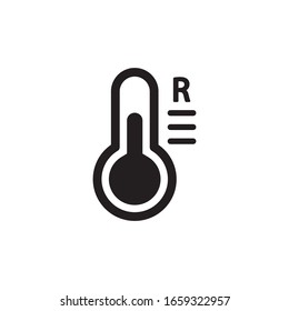 Thermometer Icon In Trendy  Design Vector Eps 10