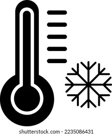 Thermometer icon in trendy flat design on white background..eps
