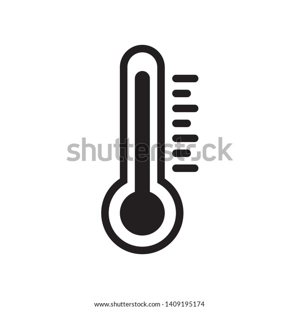 Thermometer icon in trendy line style\
design. Vector graphic illustration. Suitable for website design,\
logo, app, and ui. Editable vector stroke. EPS\
10.