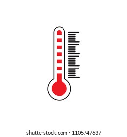 thermometer icon vecor