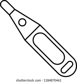 thermometer icon vector