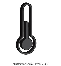 Thermometer icon - vector icon
