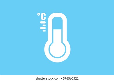 thermometer icon vector.