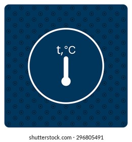 Thermometer. icon. vector design