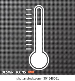 Thermometer. icon. vector design