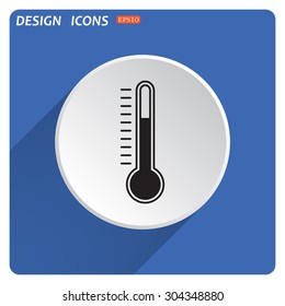 Thermometer. icon. vector design
