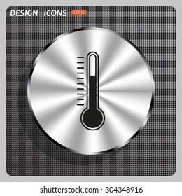 Thermometer. icon. vector design