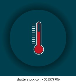 Thermometer. icon. vector design