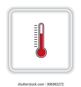 Thermometer. icon. vector design