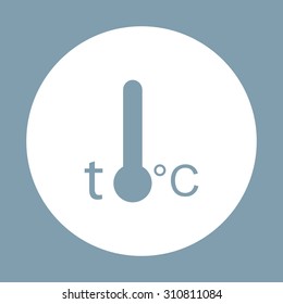 Thermometer. icon. vector design