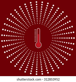 Thermometer. icon. vector design