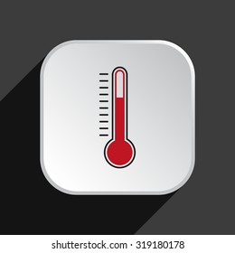 Thermometer. icon. vector design