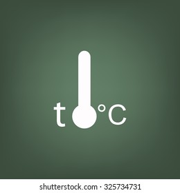 Thermometer. icon. vector design