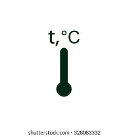 Thermometer. icon. vector design