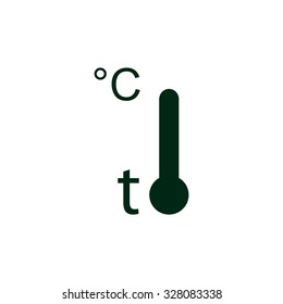 Thermometer. icon. vector design