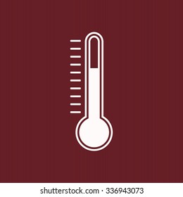 Thermometer. icon. vector design