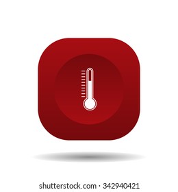 Thermometer. icon. vector design