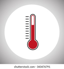 Thermometer. icon. vector design