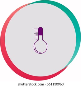 Thermometer  icon. Vector design.