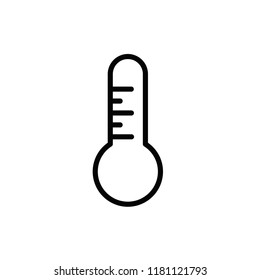 thermometer icon vector design eps 10