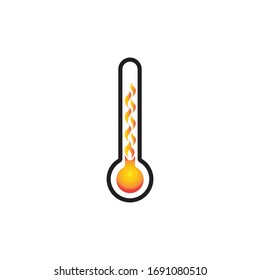 thermometer icon vector design illustration 