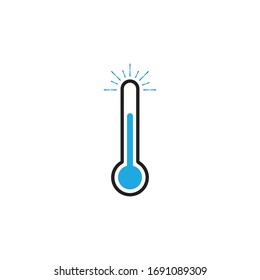 ilustración de diseño vectorial de icono termómetro 