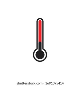 thermometer icon vector design illustration 