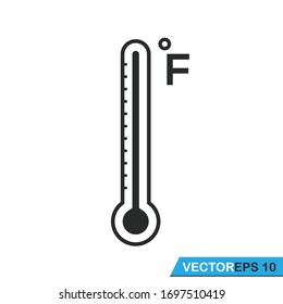 Vektorillustration-Design-Illustration des Thermometers