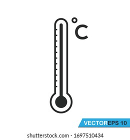 thermometer icon vector design illustration