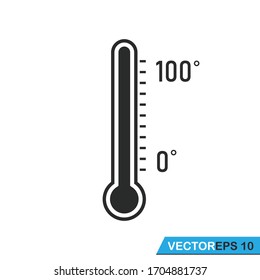 Thermometer Icon Vector Design Illustration