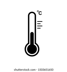Thermometer Icon Vector Design Symbol Illustration