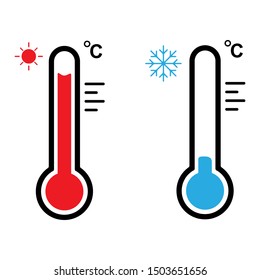 Thermometer Icon Vector Design Symbol Illustration